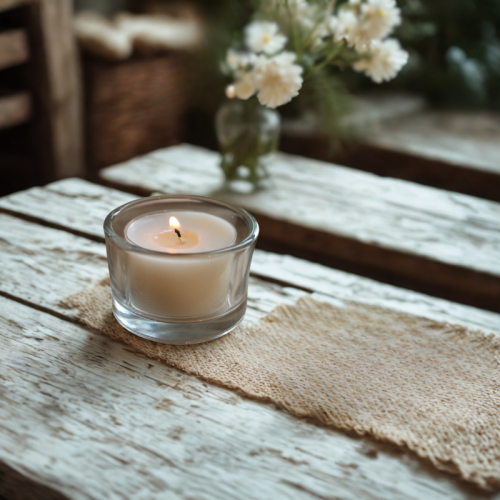Glass Tealight Holder